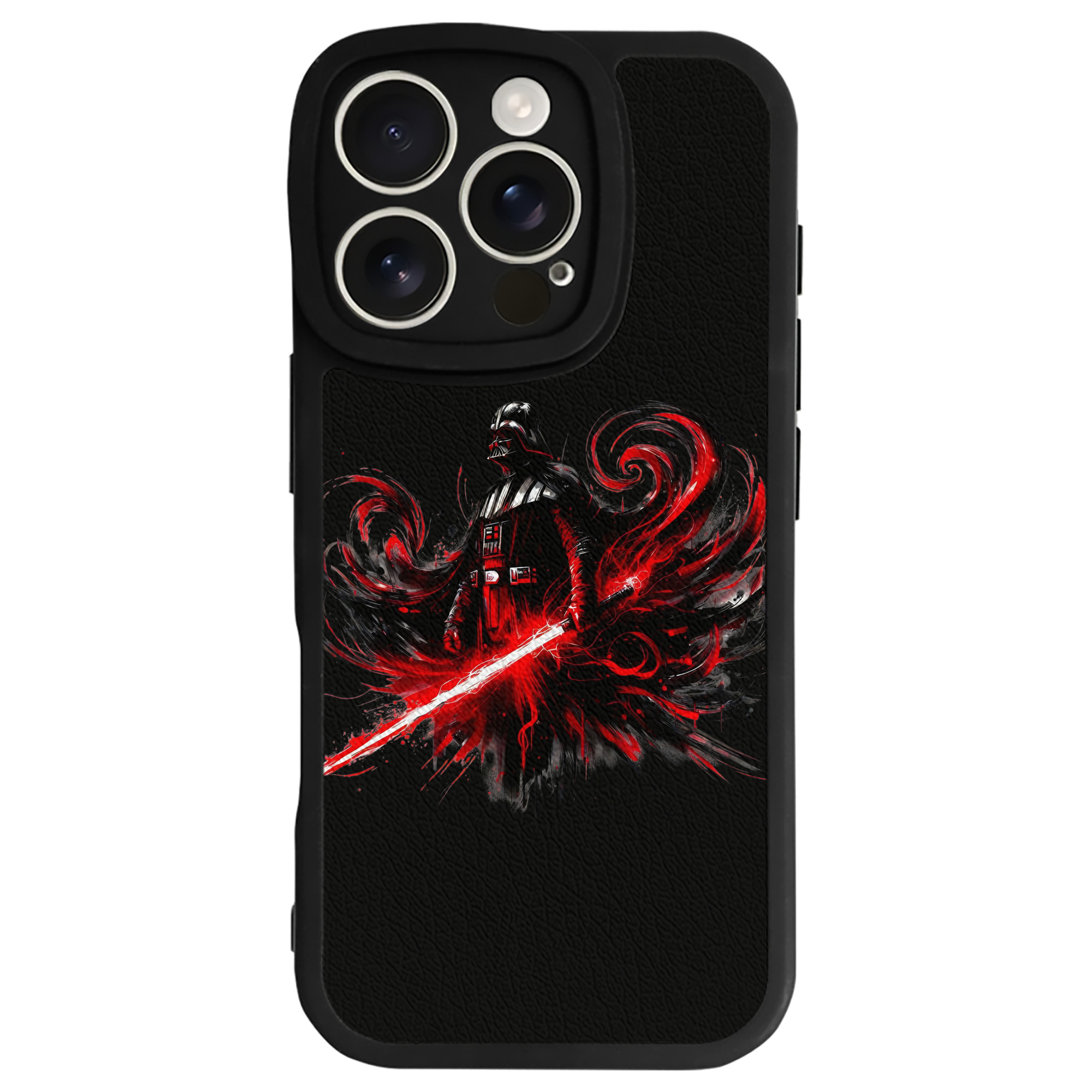 （画像用） スター・ウォーズ Star Wars 【iPhone 16シリーズ対応】シリコンスマホケース（レザー調） 材質：シリコン